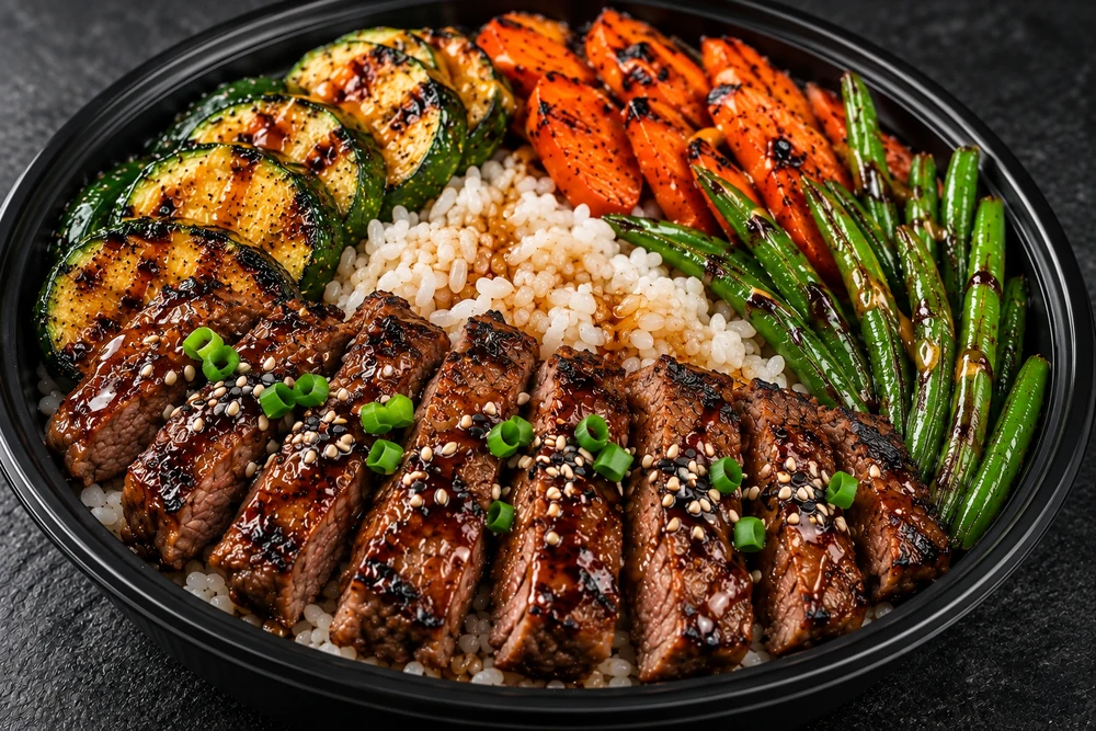 USDA Choice Ribeye Teriyaki Bowl